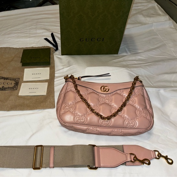 Gucci GG Matelassé small shoulder bag - Picture 3 of 4